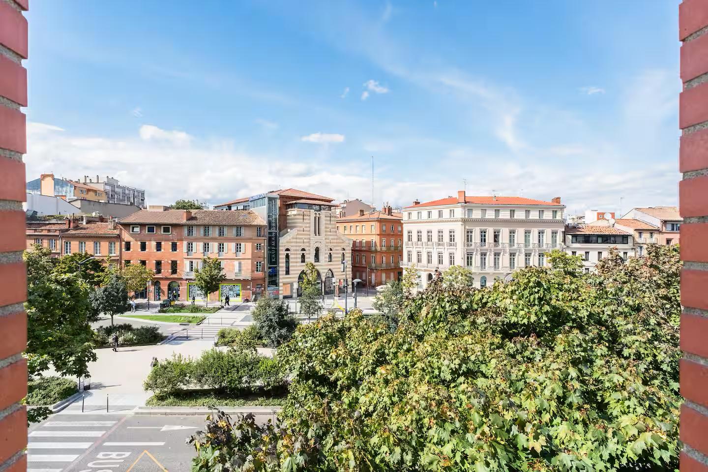 Vue panoramique sur Toulouse